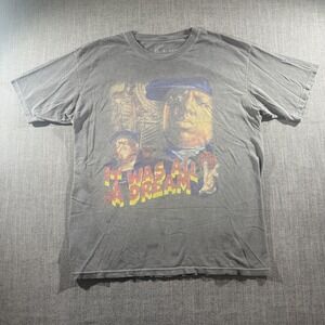 Biggie Smalls Shirt It Was All A Dream Mens Large Black Rap Hip Hop Graphic Tee